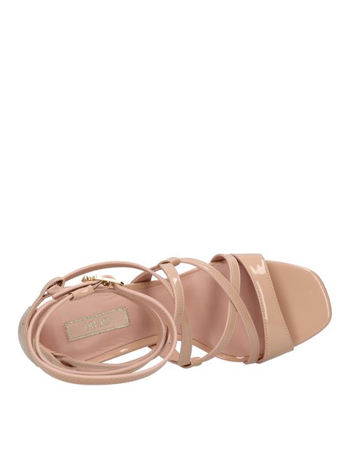 Patent leather sandals LIU JO | SA3111 EX004NUDE